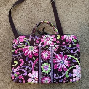 Vera Bradley Purple Punch Floral Laptop Case